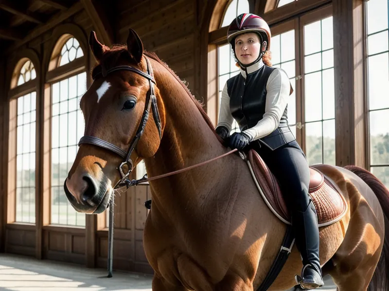 Pli de l'encolure pendant l'appuyer, travail latéral en dressage amateur