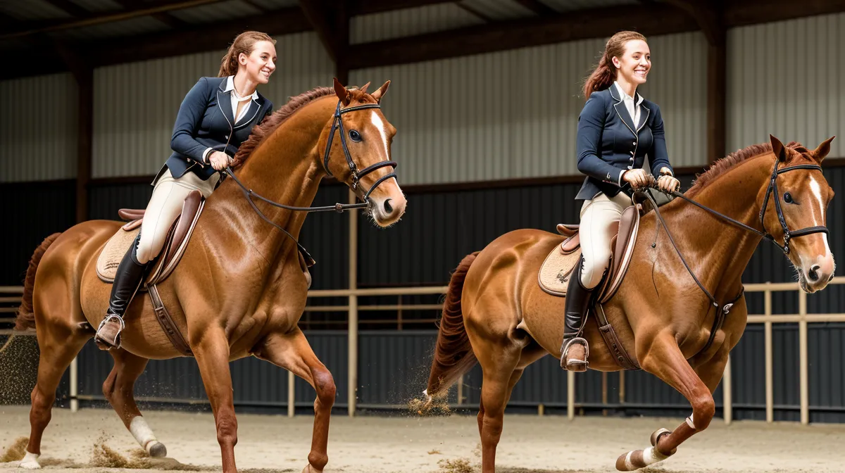 Comment réagir quand mon cheval est derrière la main en dressage amateur : rênes molles et contact qui se dérobe