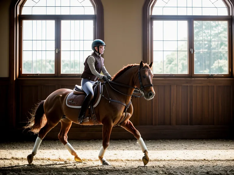 Cession à la jambe en dressage amateur pour engager l'arrière-main et retrouver le contact du cheval