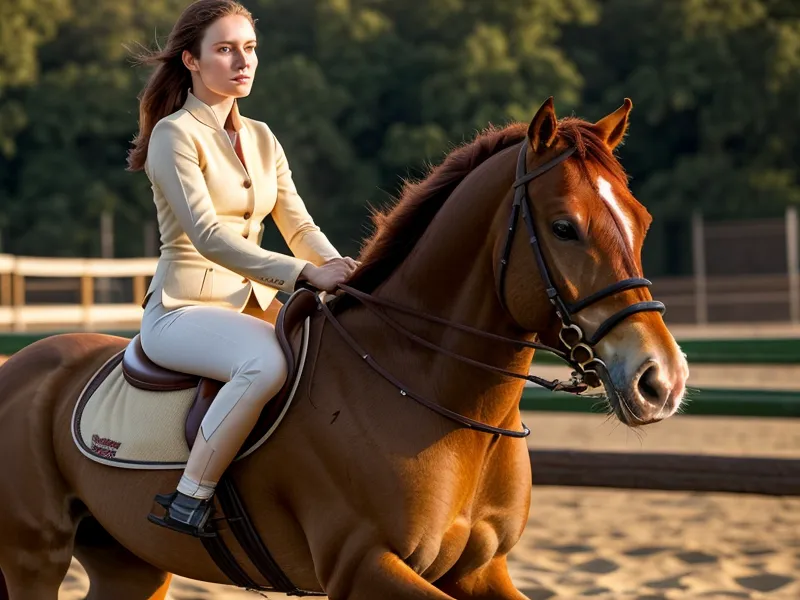 Position et aides de jambe en dressage amateur, avant l'appuyer à cheval