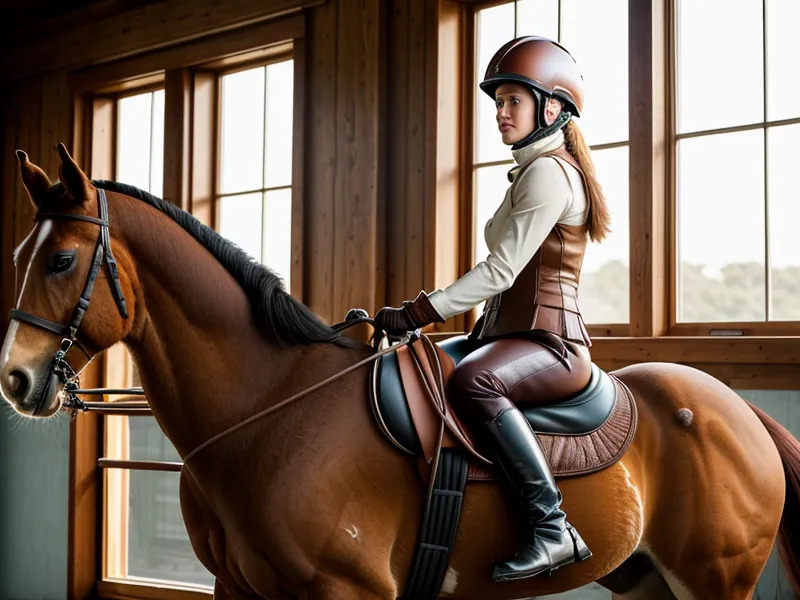 Cession à la jambe et appuyer à cheval : étape de dressage amateur en club