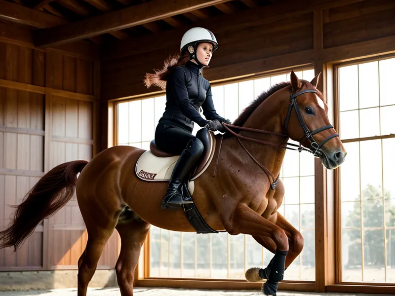 L'importance du regard en équitation pour mieux diriger son cheval : progression d'une cavalière amateur en dressage