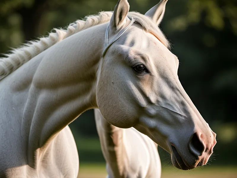 Encolure étirée vers l'avant et le bas, signe de décontraction en extension d'encolure dressage amateur