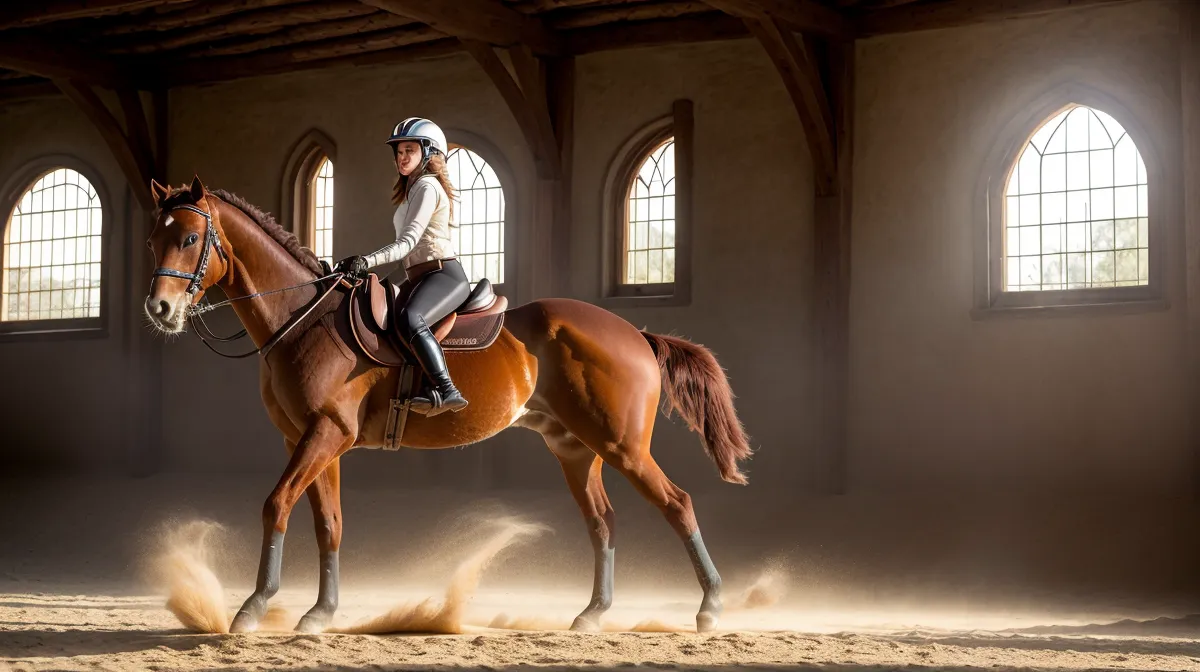 Comment réussir une volte bien ronde pour l'équilibre de son cheval