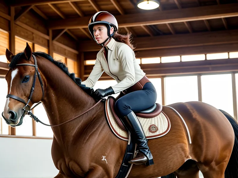 Travailler le contre-pli en dressage amateur pour assouplir un cheval raide